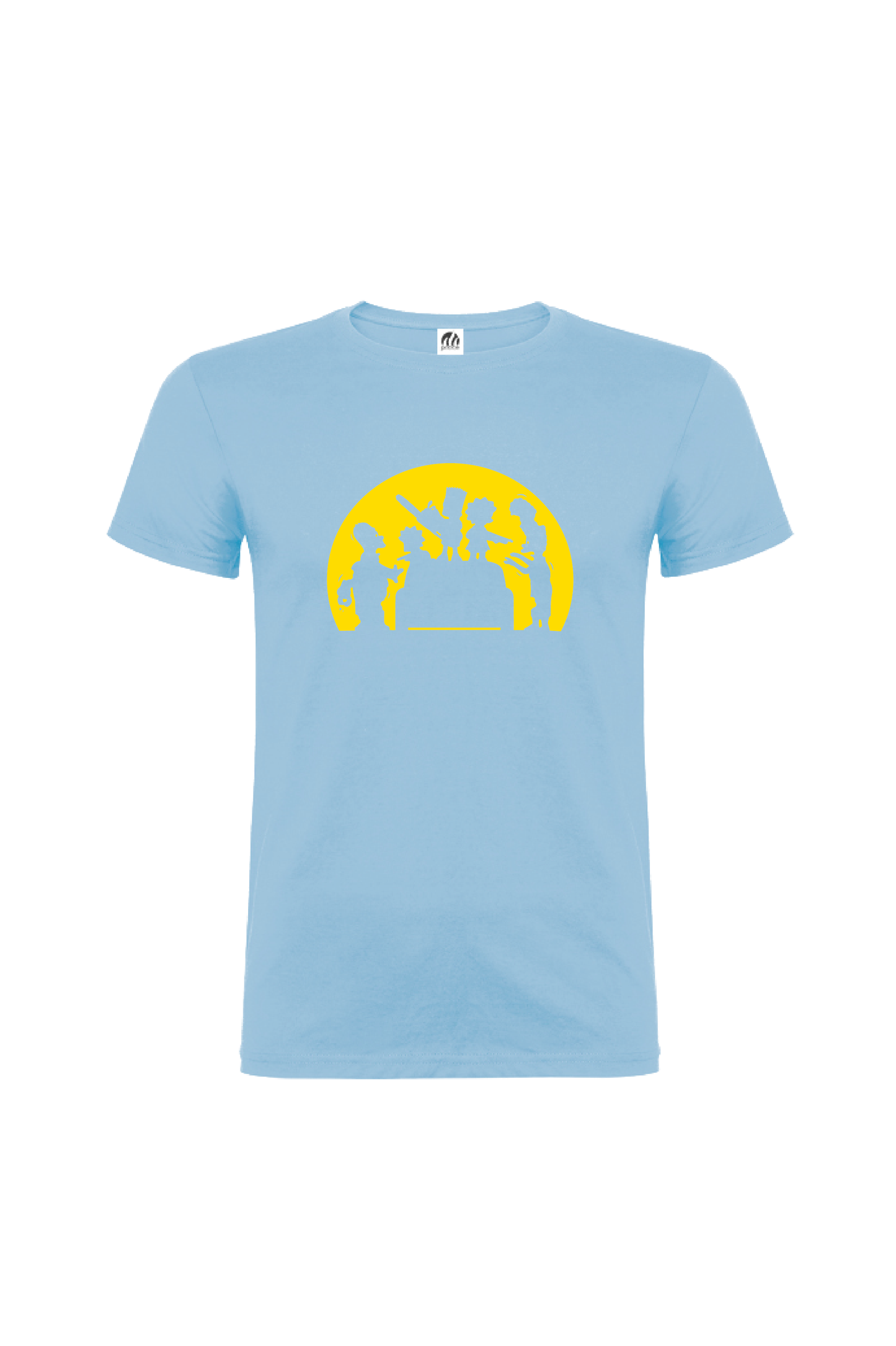 Camiseta Manga Corta Hombre Personalizada "Familia Simpson"
