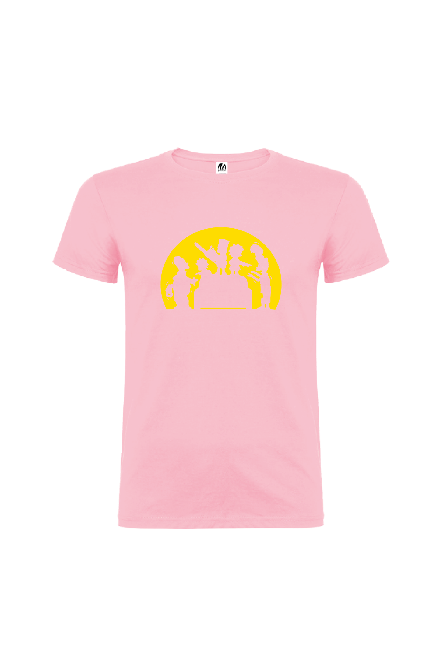 Camiseta Manga Corta Hombre Personalizada "Familia Simpson"