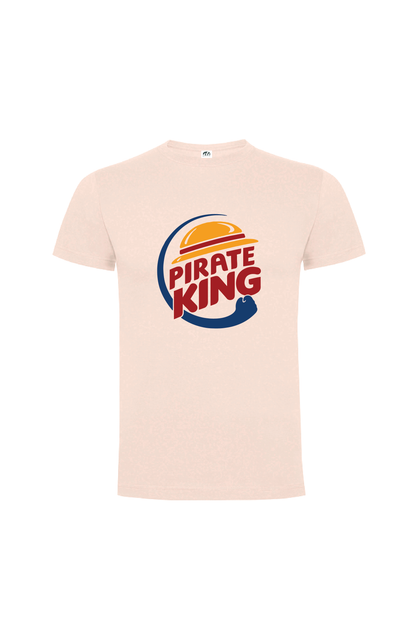 Camiseta Manga Corta Hombre Personalizada "Pirate king"