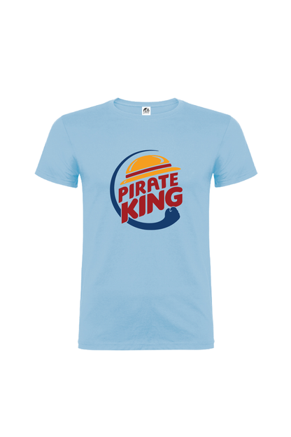 Camiseta Manga Corta Hombre Personalizada "Pirate king"