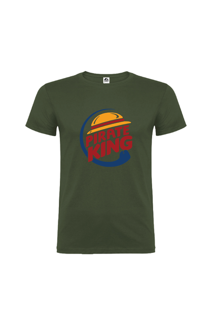 Camiseta Manga Corta Hombre Personalizada "Pirate king"