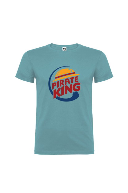 Camiseta Manga Corta Hombre Personalizada "Pirate king"
