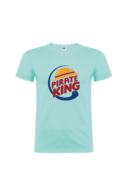Camiseta Manga Corta Hombre Personalizada "Pirate king"