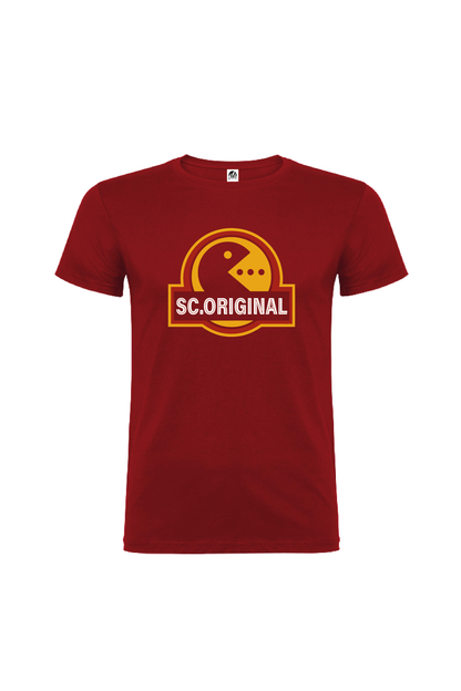 Camiseta Manga Corta Hombre Personalizada "Pac man sc.original"