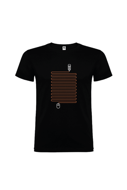 Camiseta Manga Corta Hombre Personalizada "Line"