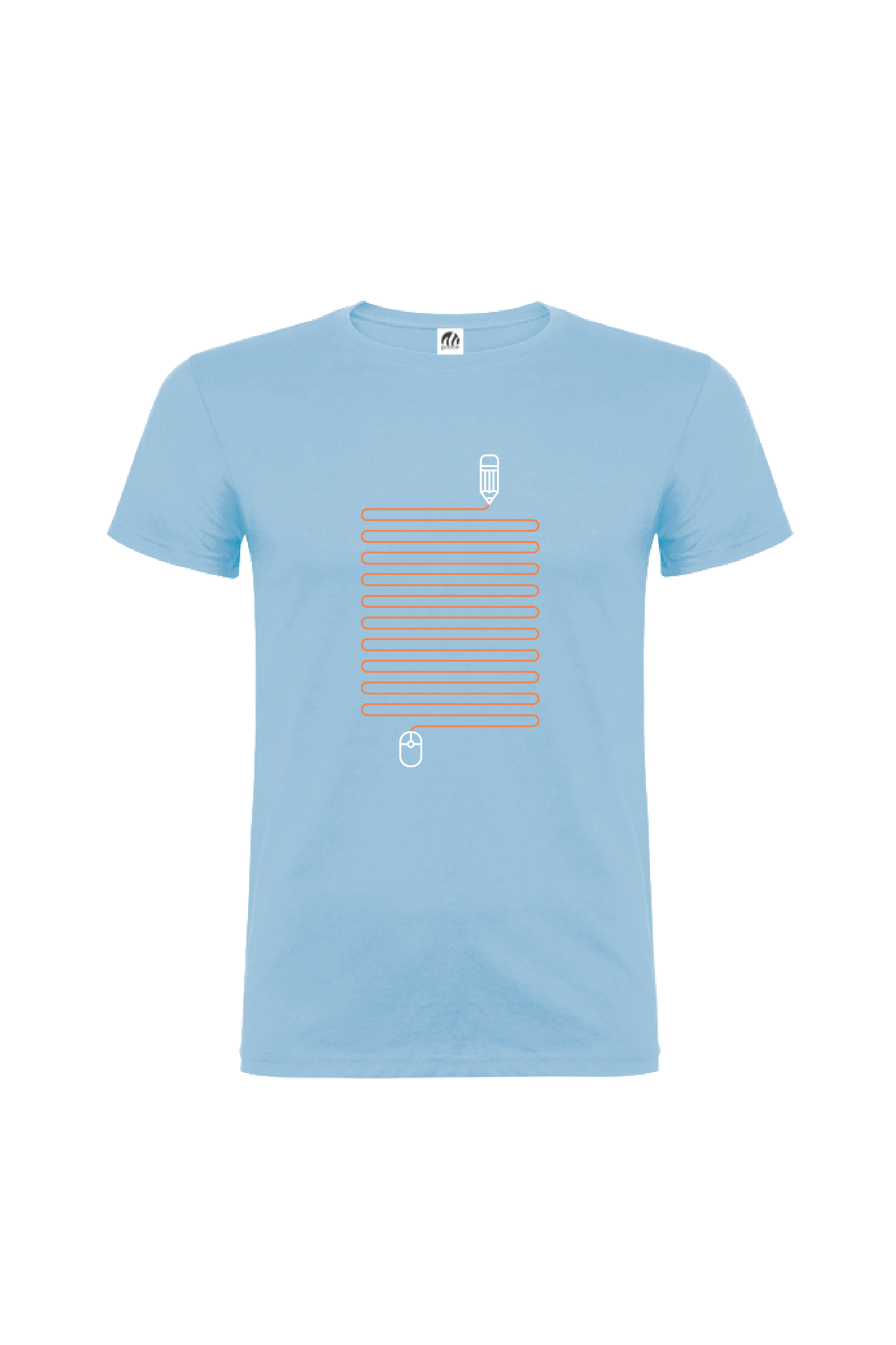 Camiseta Manga Corta Hombre Personalizada "Line"