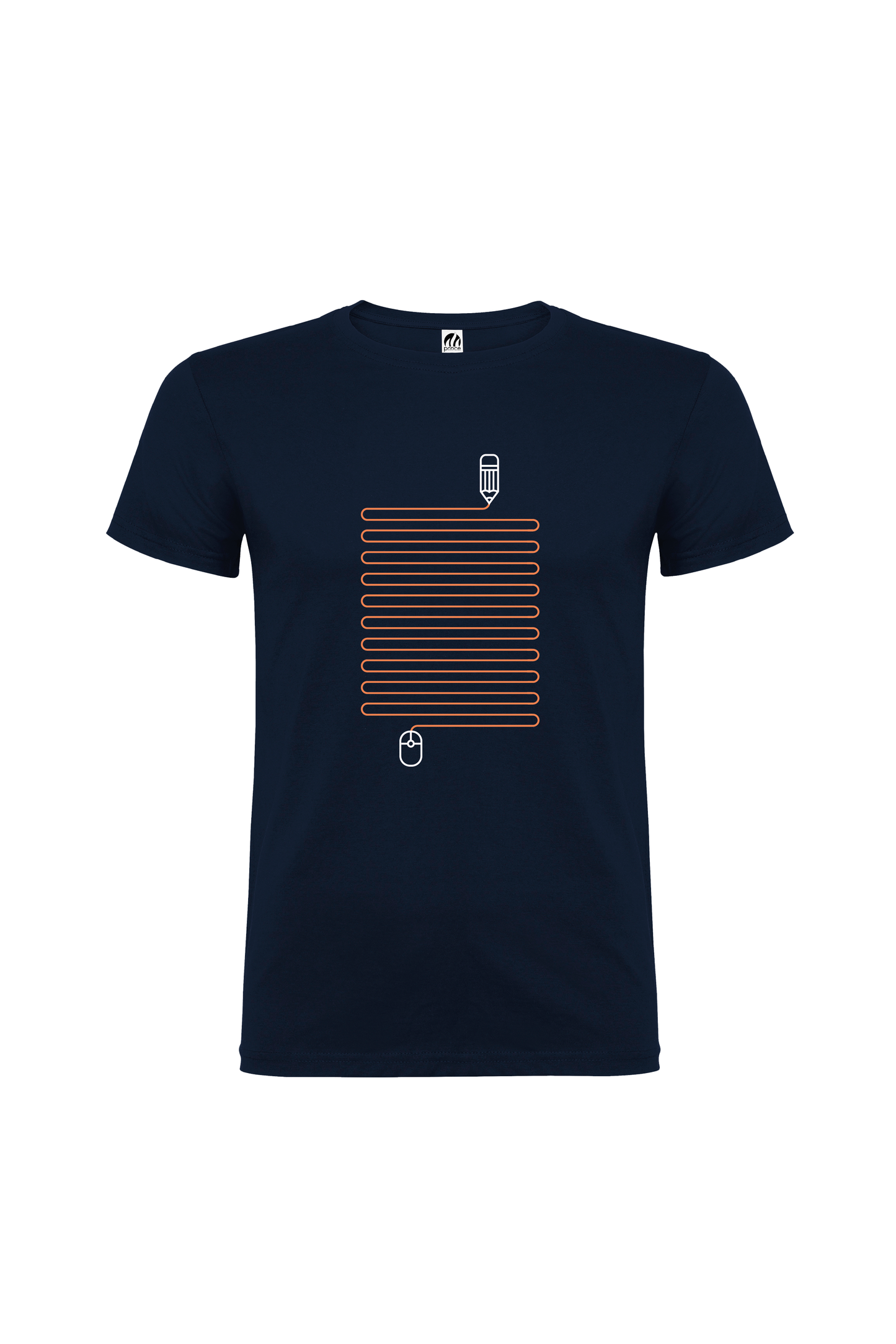 Camiseta Manga Corta Hombre Personalizada "Line"