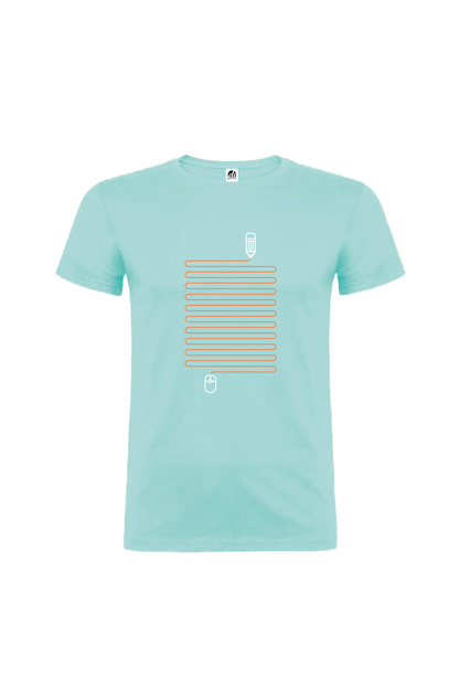 Camiseta Manga Corta Hombre Personalizada "Line"