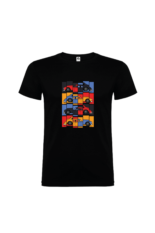 Camiseta Manga Corta Hombre Personalizada "Old Car"