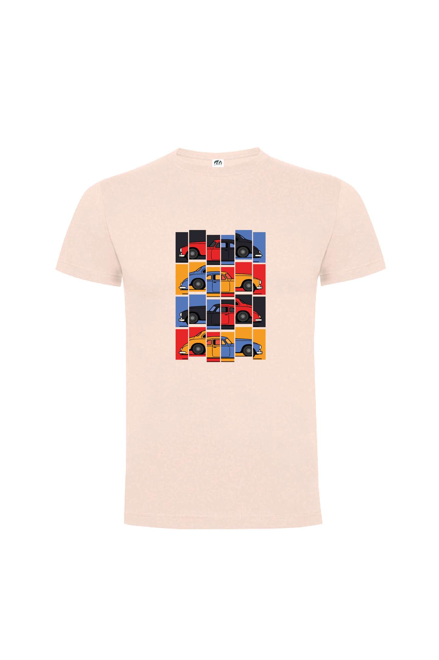 Camiseta Manga Corta Hombre Personalizada "Old Car"
