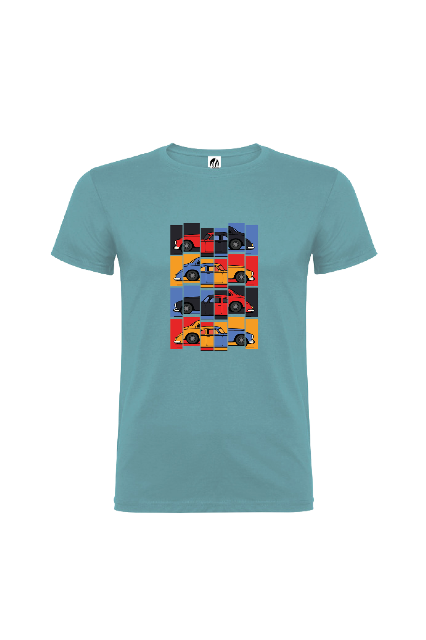 Camiseta Manga Corta Hombre Personalizada "Old Car"