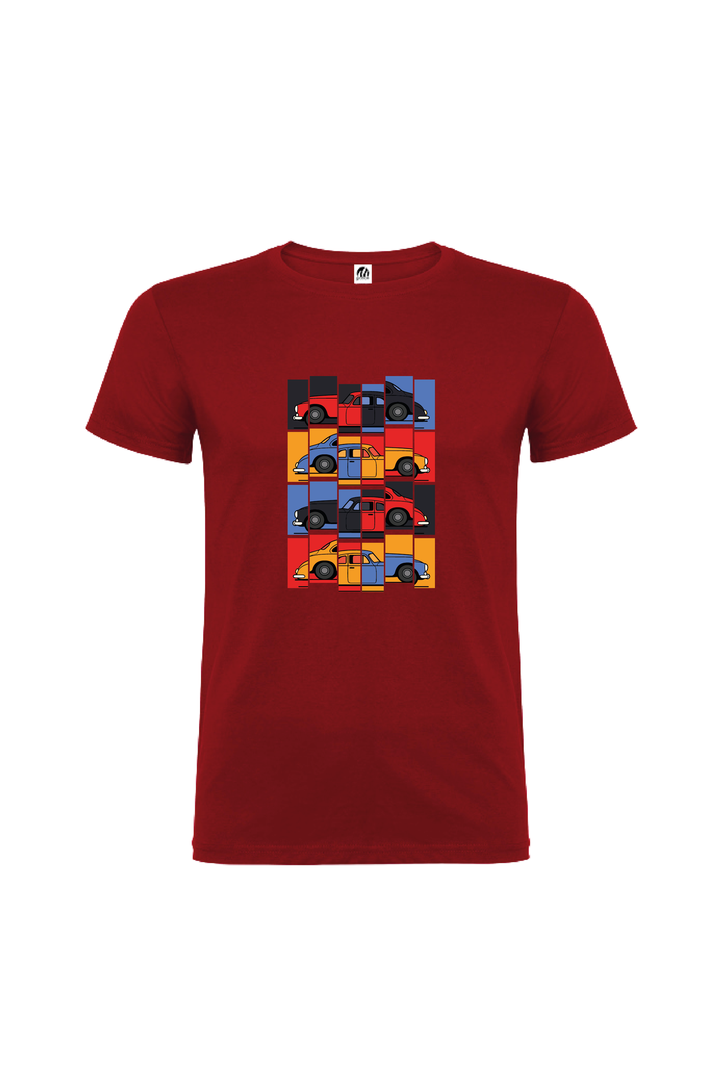 Camiseta Manga Corta Hombre Personalizada "Old Car"