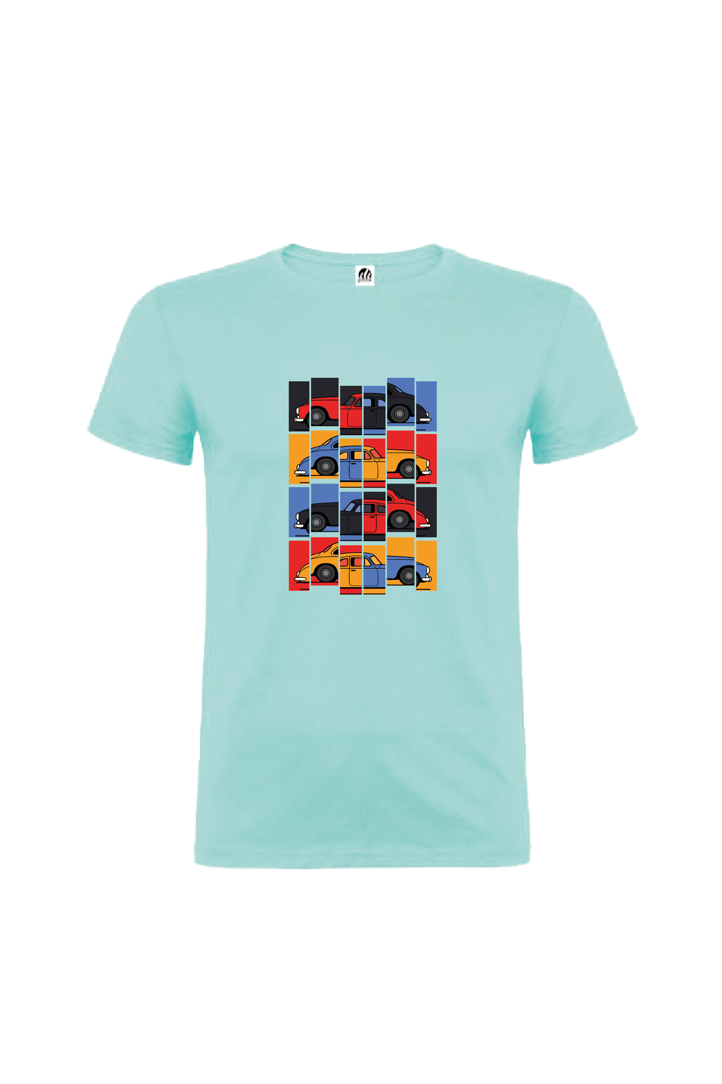 Camiseta Manga Corta Hombre Personalizada "Old Car"