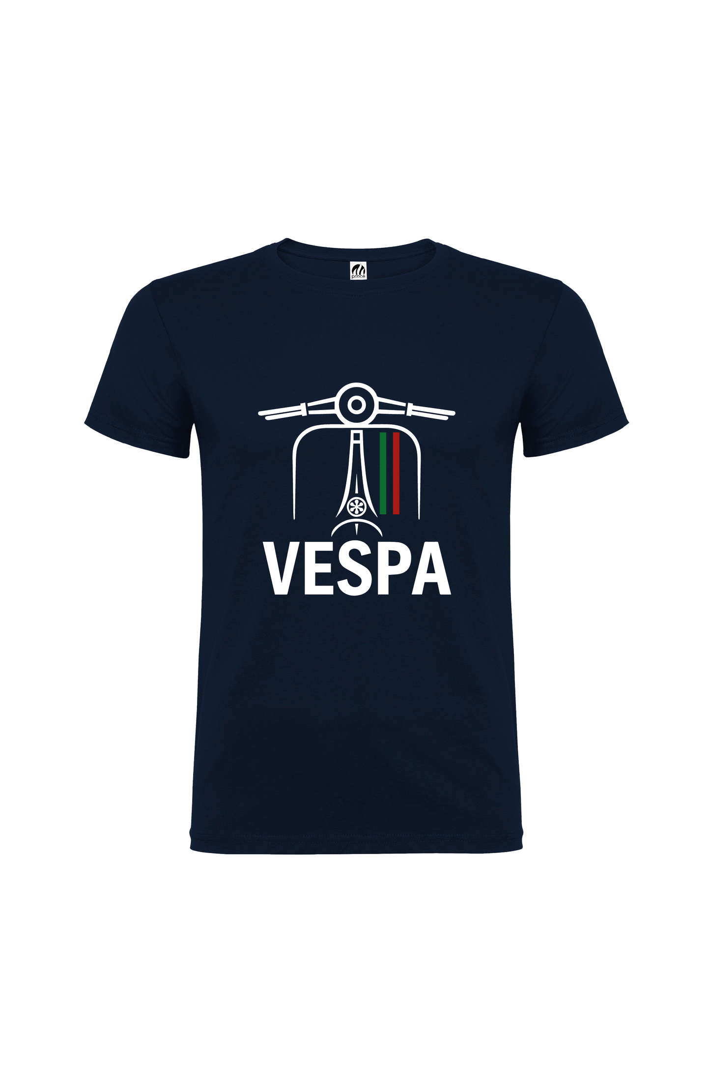 Camiseta Manga Corta Hombre Personalizada "Vespa"