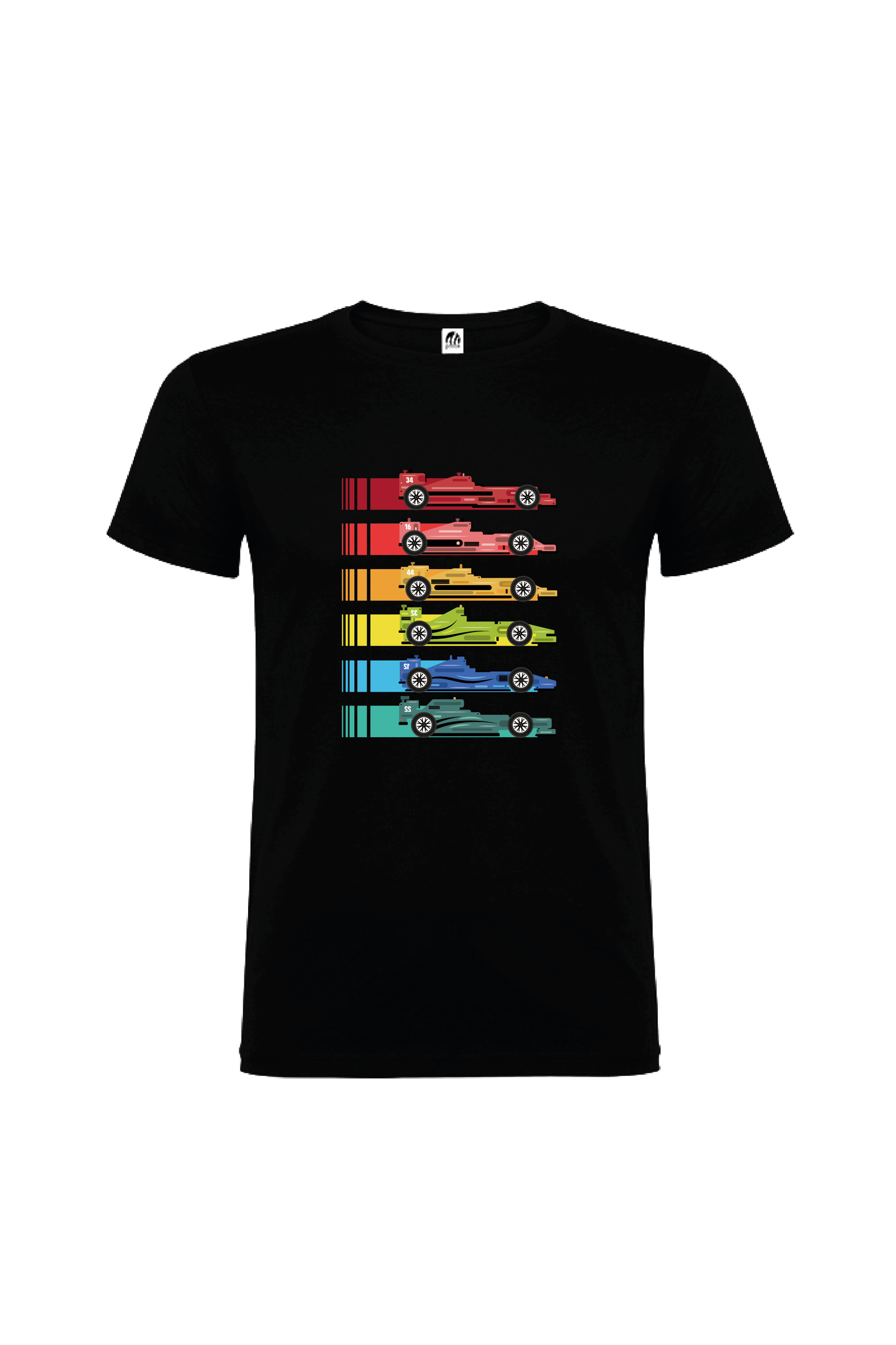 Camiseta Manga Corta Hombre Personalizada "Fórmula 1"