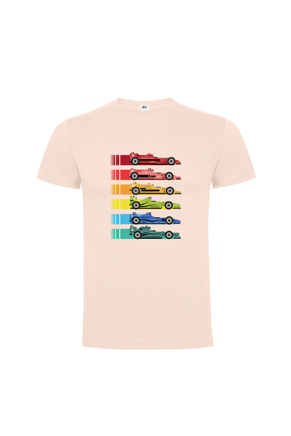 Camiseta Manga Corta Hombre Personalizada "Fórmula 1"