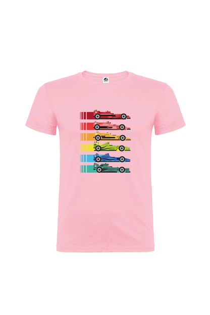 Camiseta Manga Corta Hombre Personalizada "Fórmula 1"