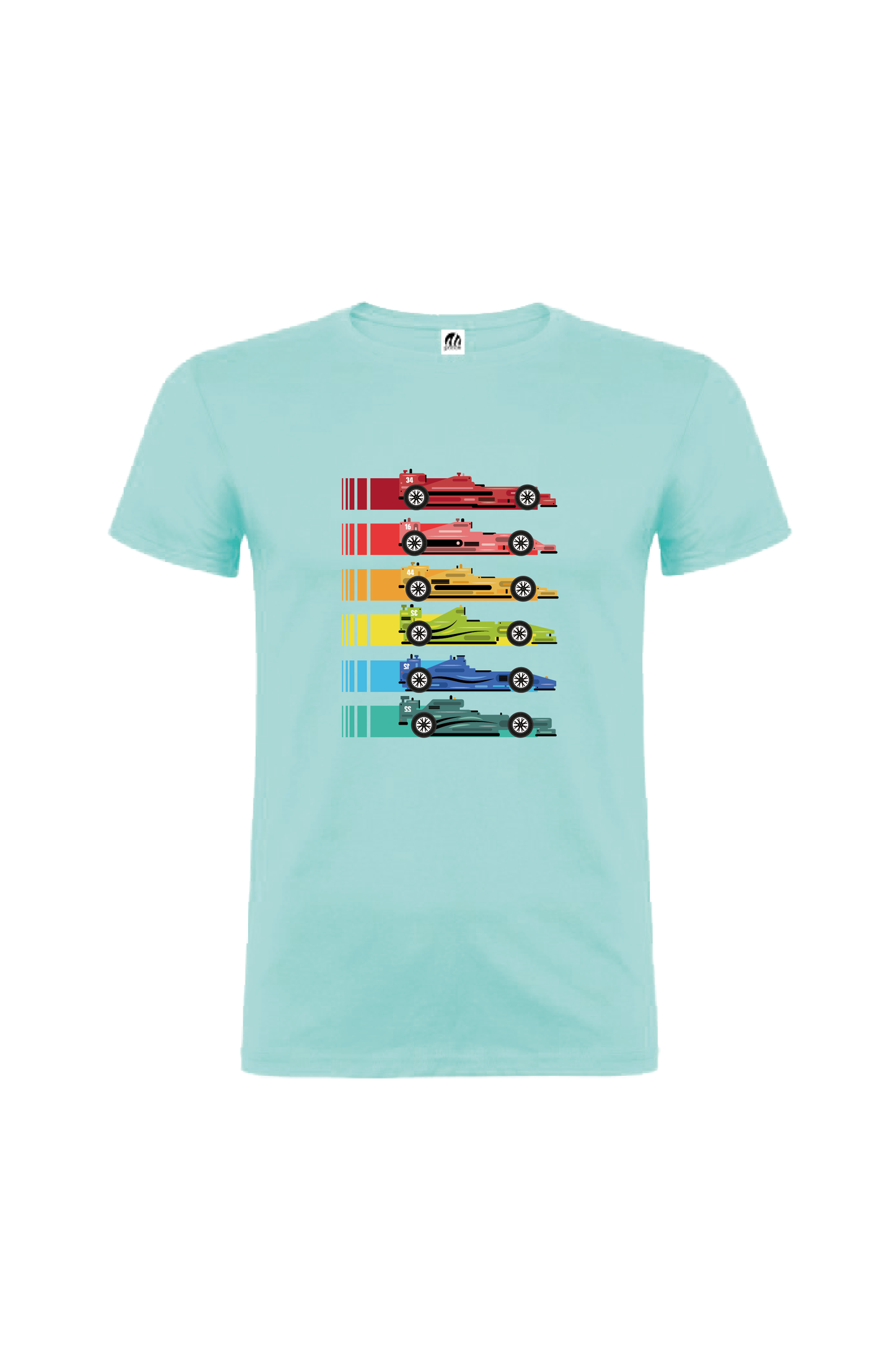 Camiseta Manga Corta Hombre Personalizada "Fórmula 1"