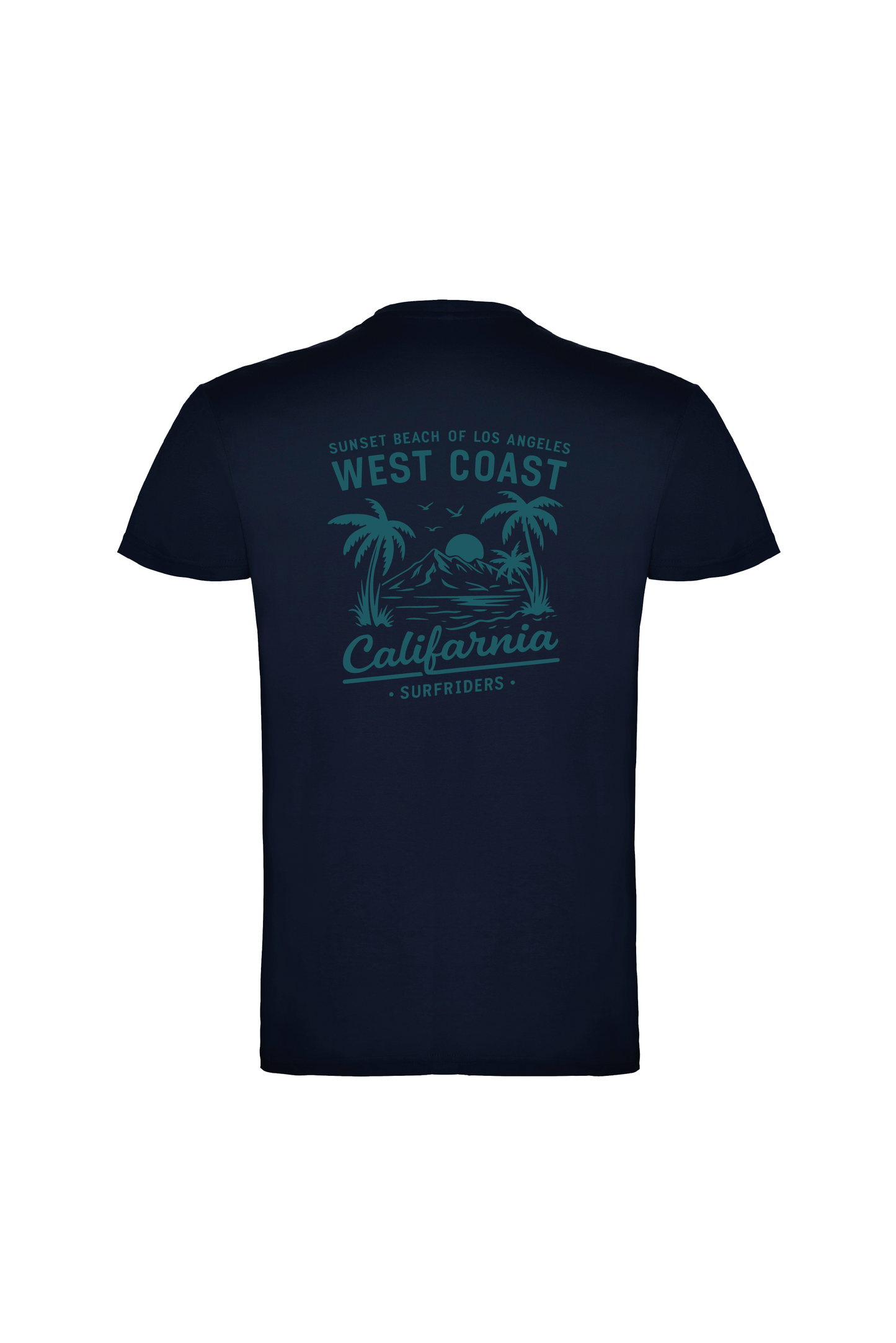 Camiseta Manga Corta Hombre Personalizada "West Coast"