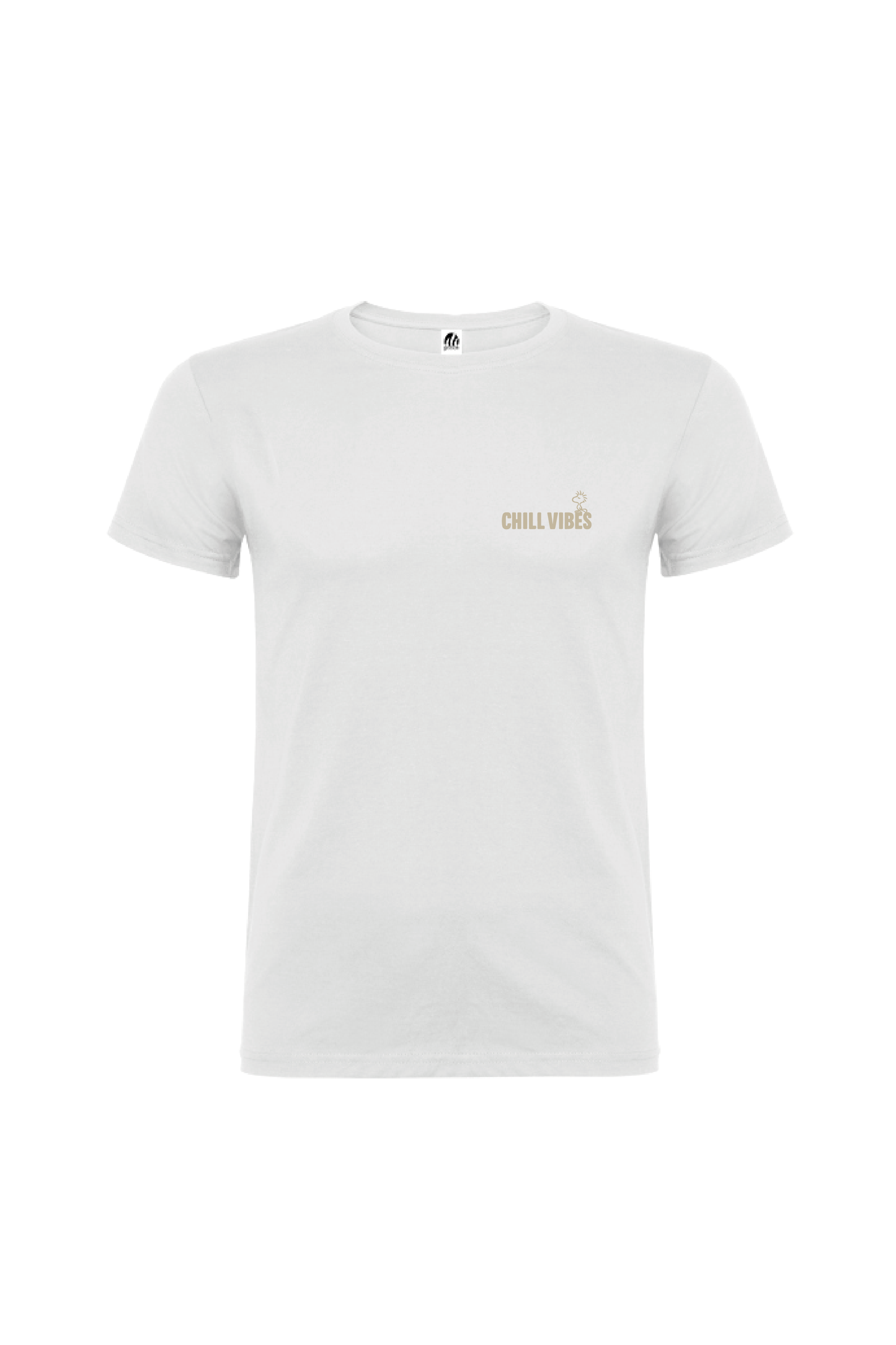 Camiseta Manga Corta Hombre Personalizada "Chill Vibes"