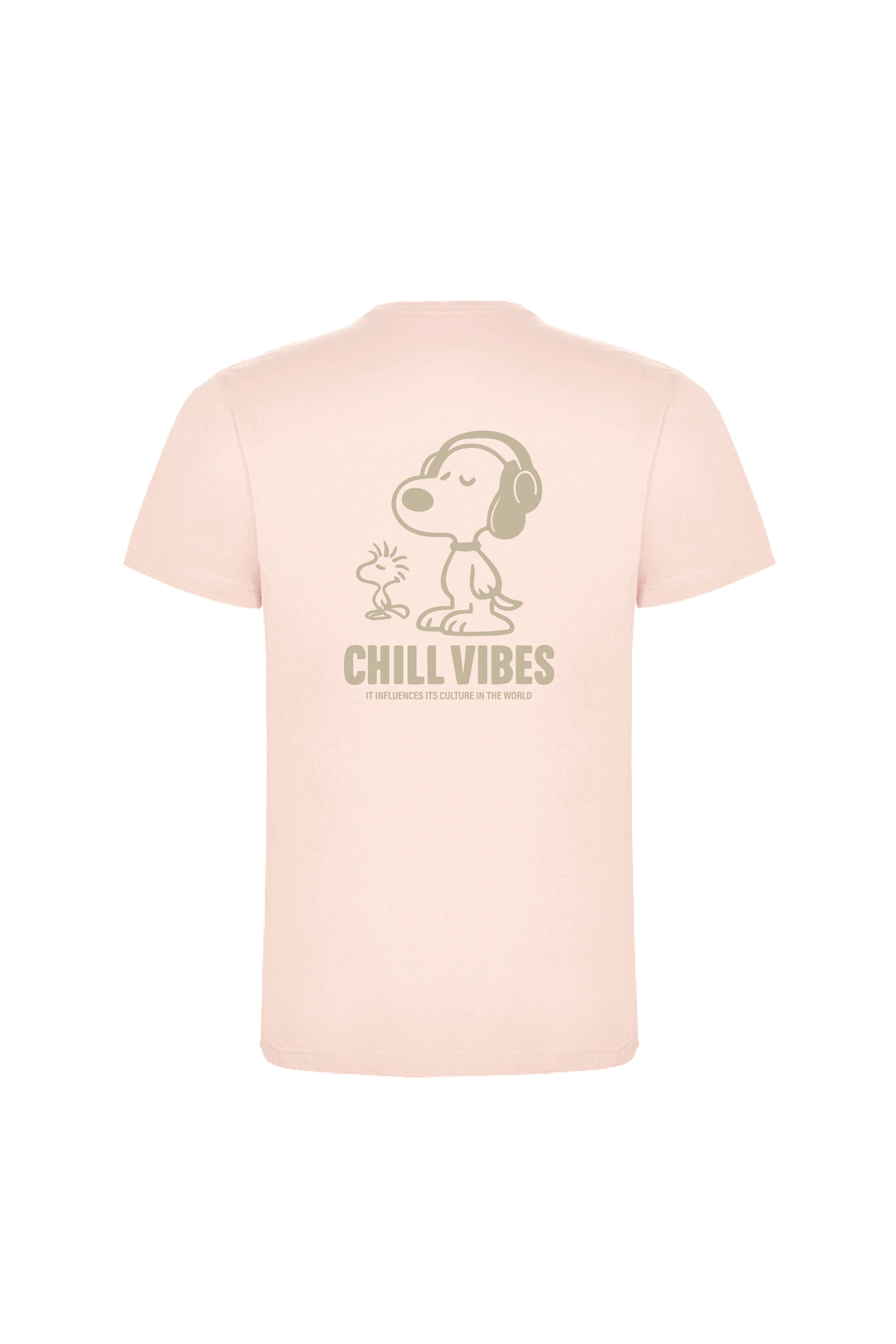 Camiseta Manga Corta Hombre Personalizada "Chill Vibes"