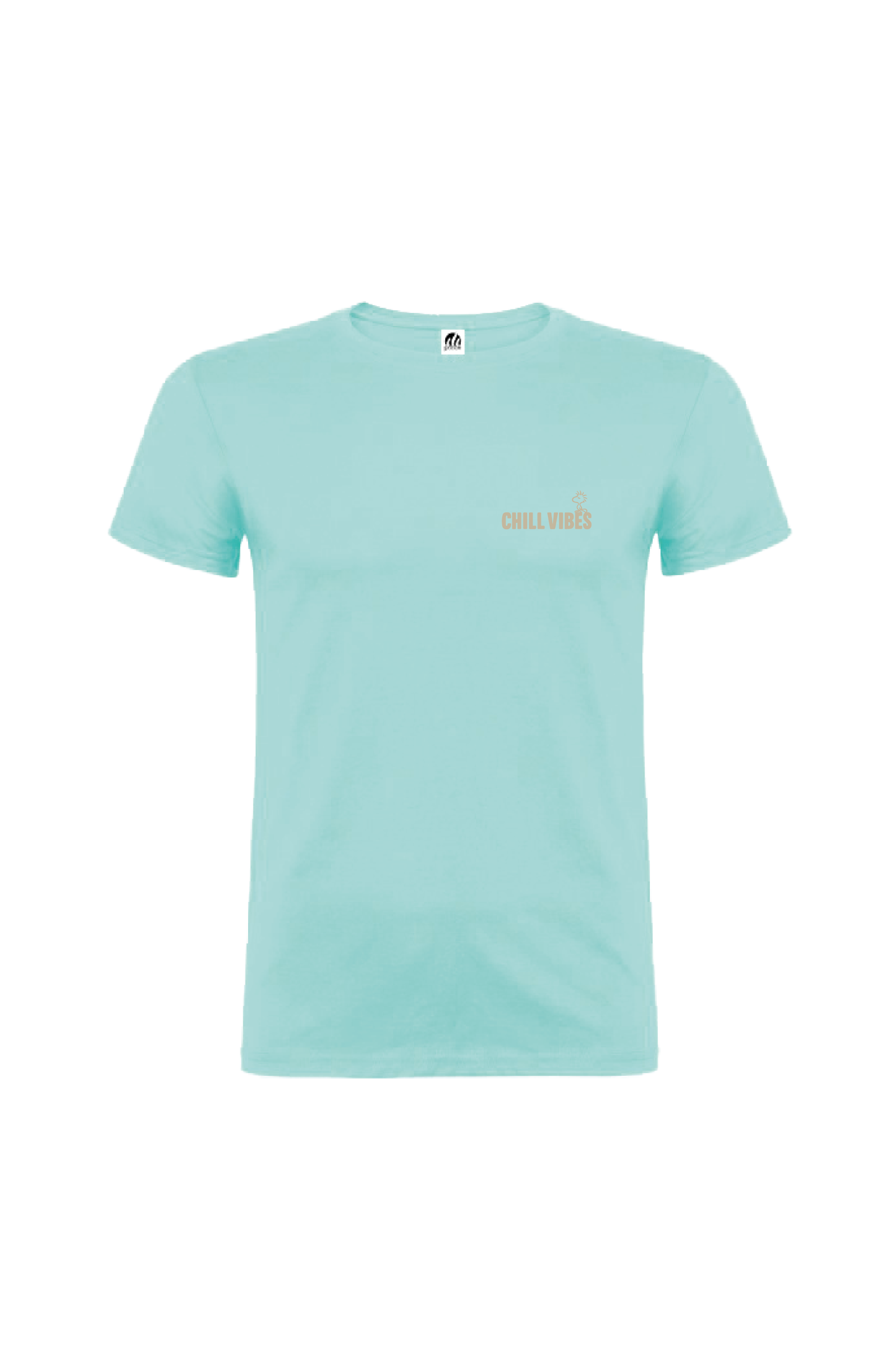 Camiseta Manga Corta Hombre Personalizada "Chill Vibes"