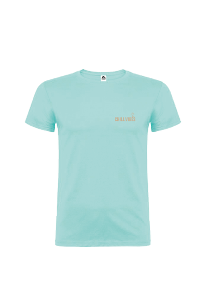Camiseta Manga Corta Hombre Personalizada "Chill Vibes"