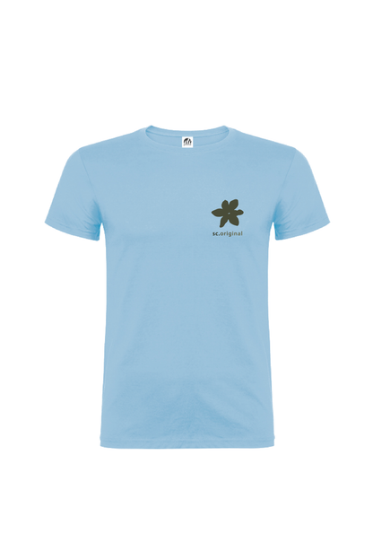 Camiseta Manga Corta Hombre Personalizada "Flowers"