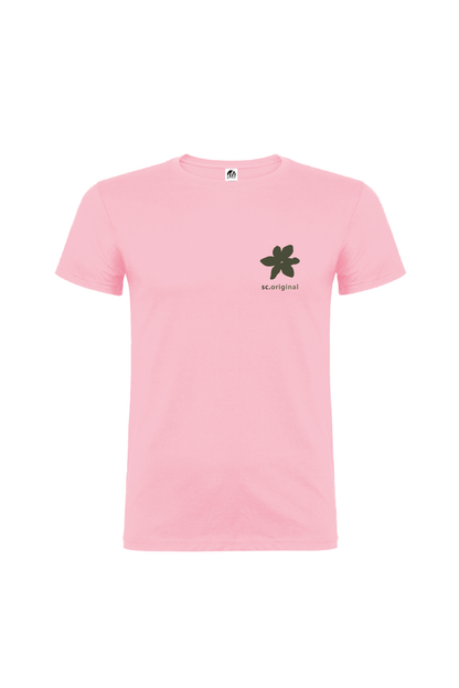 Camiseta Manga Corta Hombre Personalizada "Flowers"
