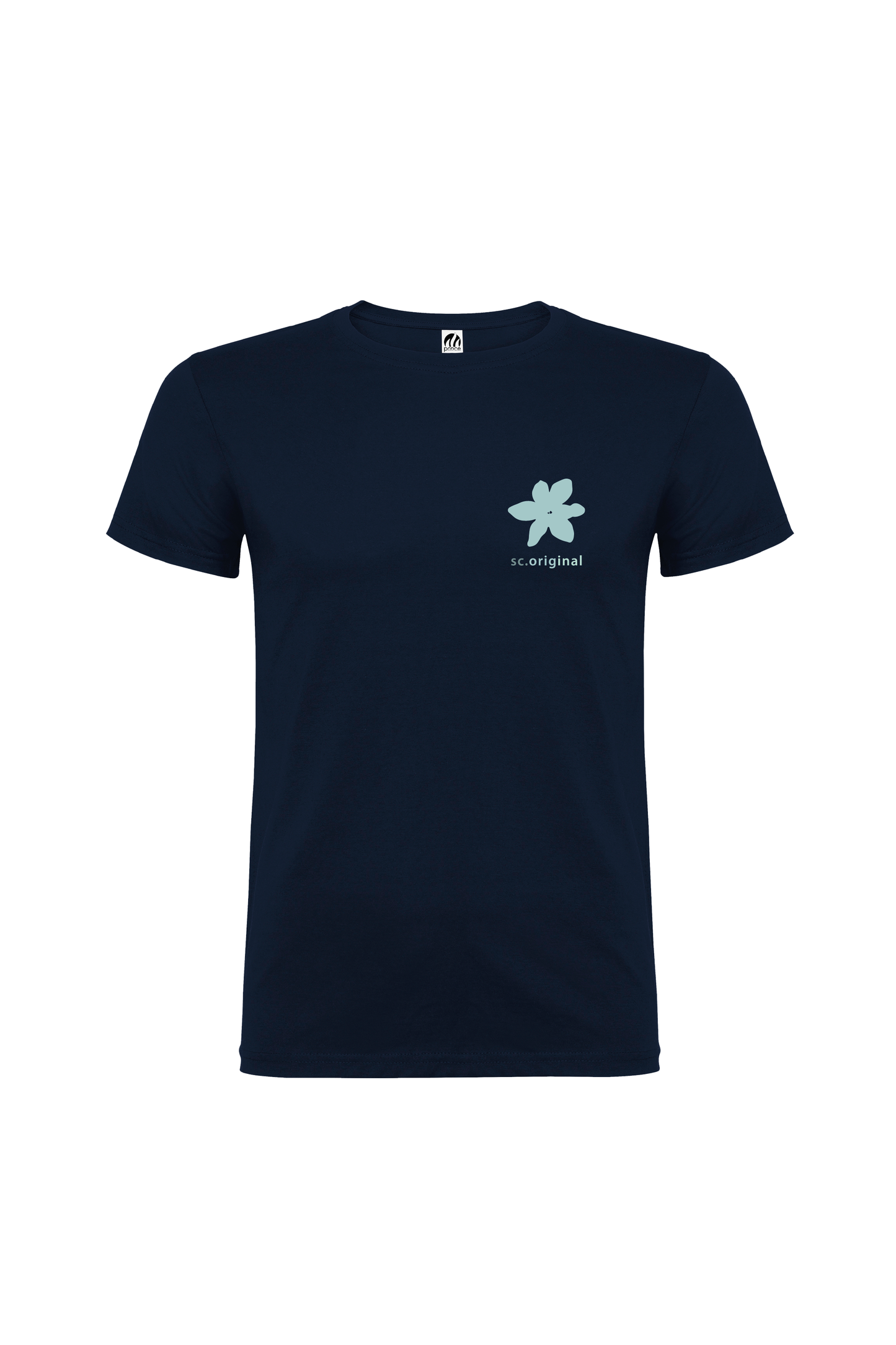 Camiseta Manga Corta Hombre Personalizada "Flowers"