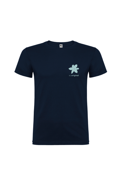 Camiseta Manga Corta Hombre Personalizada "Flowers"