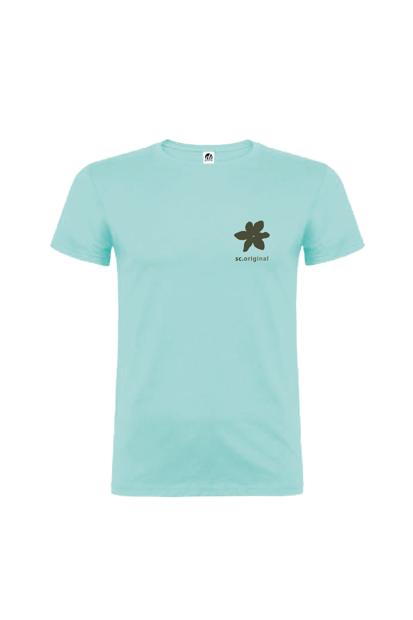 Camiseta Manga Corta Hombre Personalizada "Flowers"