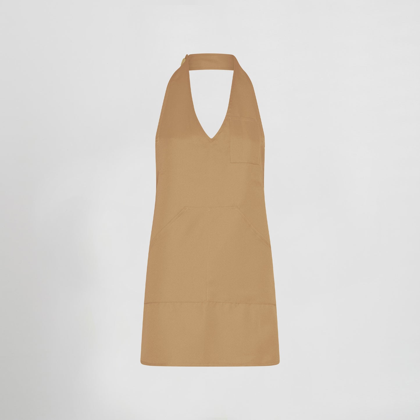 DELANTAL BISTRO ESCOTE PICO BOLSILLO CENTRO 80X65 CM 182000