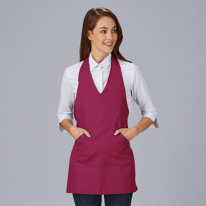 DELANTAL BISTRO ESCOTE PICO BOLSILLO CENTRO 80X65 CM 182000