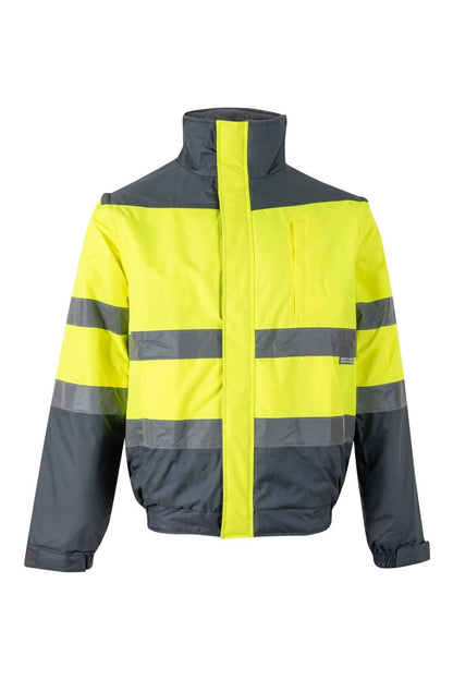 Cazadora acolchada bicolor 161