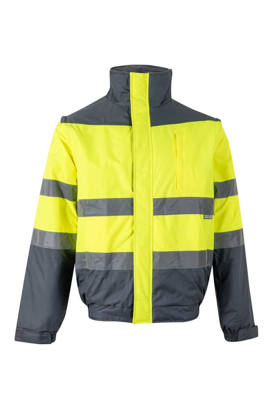 Cazadora acolchada bicolor 161