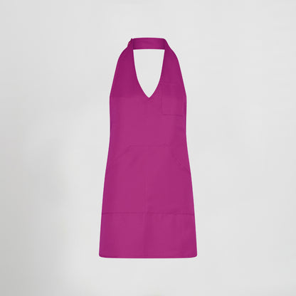 DELANTAL BISTRO ESCOTE PICO BOLSILLO CENTRO 80X65 CM 182000