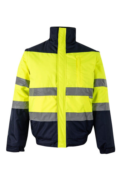 Cazadora acolchada bicolor 161