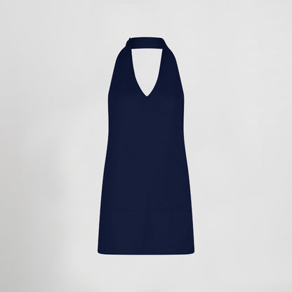 DELANTAL BISTRO ESCOTE PICO BOLSILLO CENTRO 80X65 CM 182000