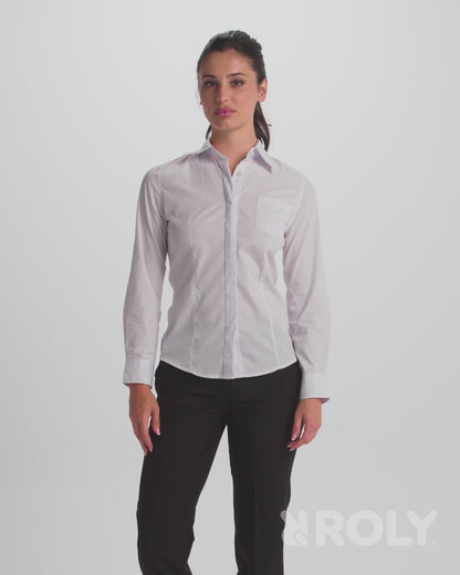 Camisa Laboral Roly Sofia L/S 5161 Mujer Manga Larga