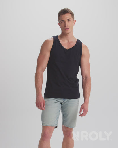 Camiseta Roly Texas 6545 Hombre Tirantes