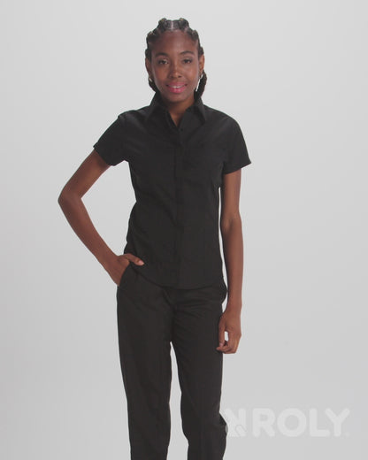 Camisa Laboral Roly Sofia 5061 Mujer Manga Corta