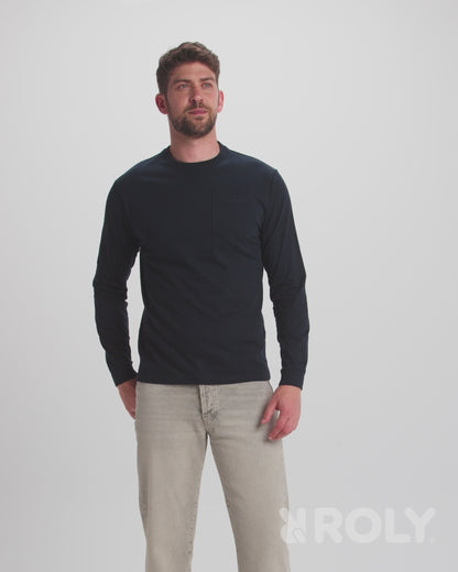 Camiseta Roly Shiba 1219 Hombre Manga Larga