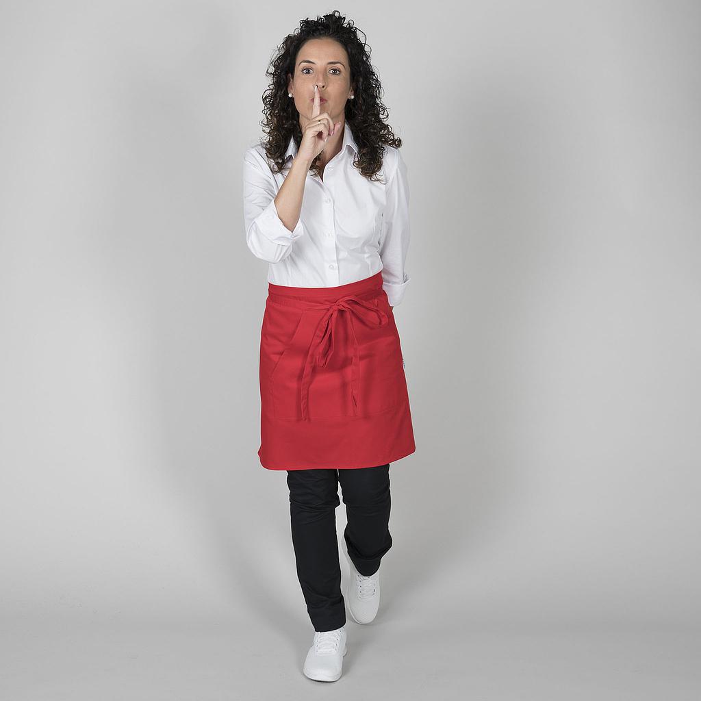 DELANTAL SIN PETO Y BOLSILLO COLOR 50X75 CM 11745B