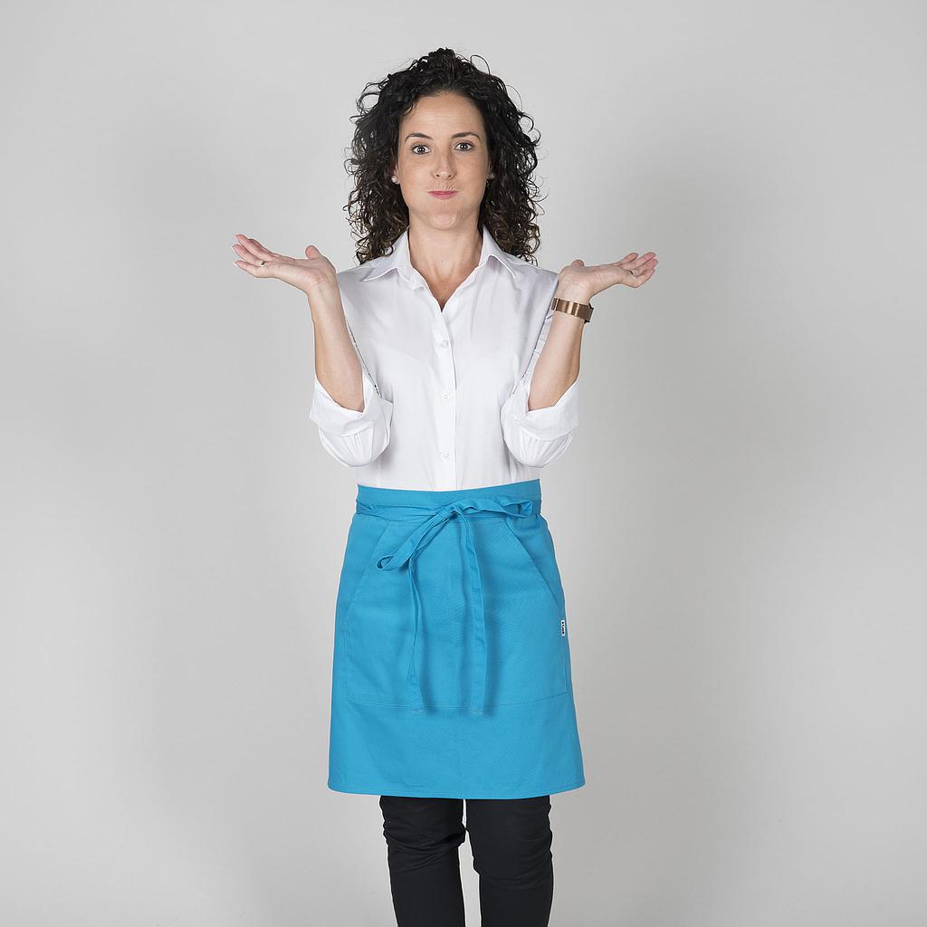 DELANTAL SIN PETO Y BOLSILLO COLOR 50X75 CM 11745B