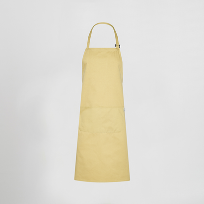 DELANTAL CON PETO Y BOLSILLO 90x75 CM SARGA 116BC0