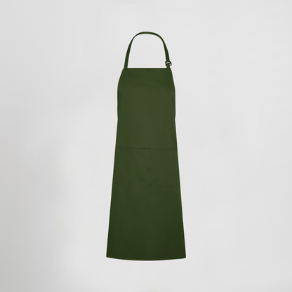 DELANTAL CON PETO Y BOLSILLO 90x75 CM SARGA 116BC0