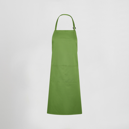 DELANTAL CON PETO Y BOLSILLO 90x75 CM SARGA 116BC0